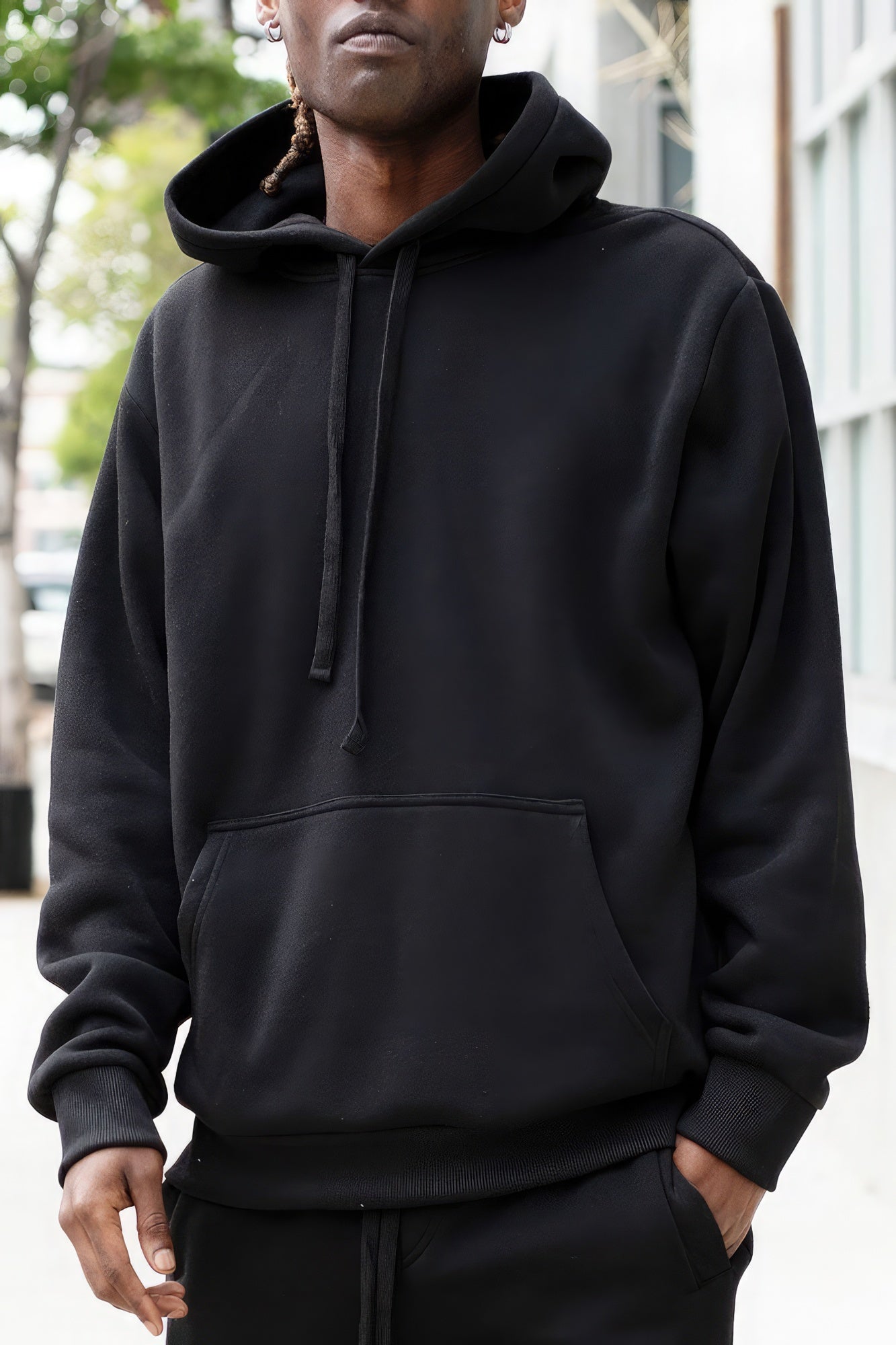 Fleece Pullover Black 2