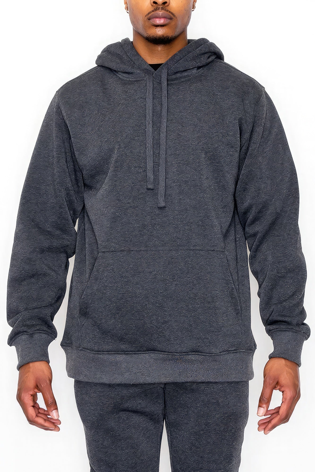 Fleece Pullover Charcoal