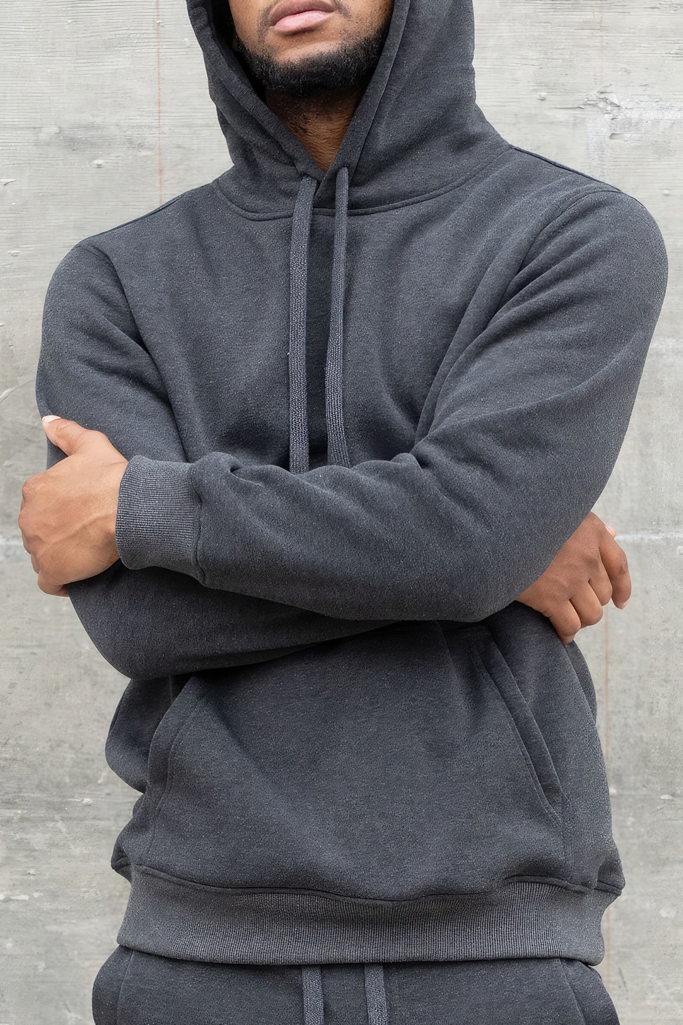 Fleece Pullover Charcoal 2