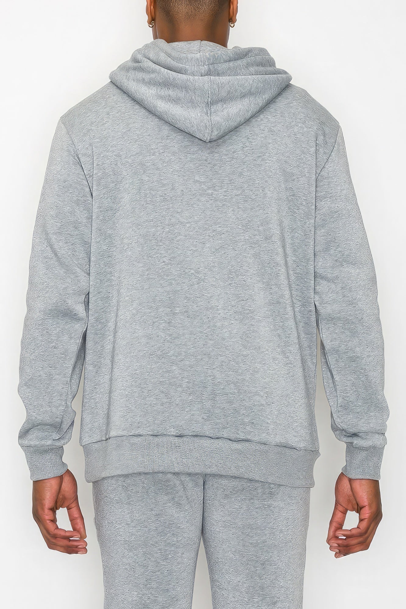 Fleece Pullover Heather Grey 3