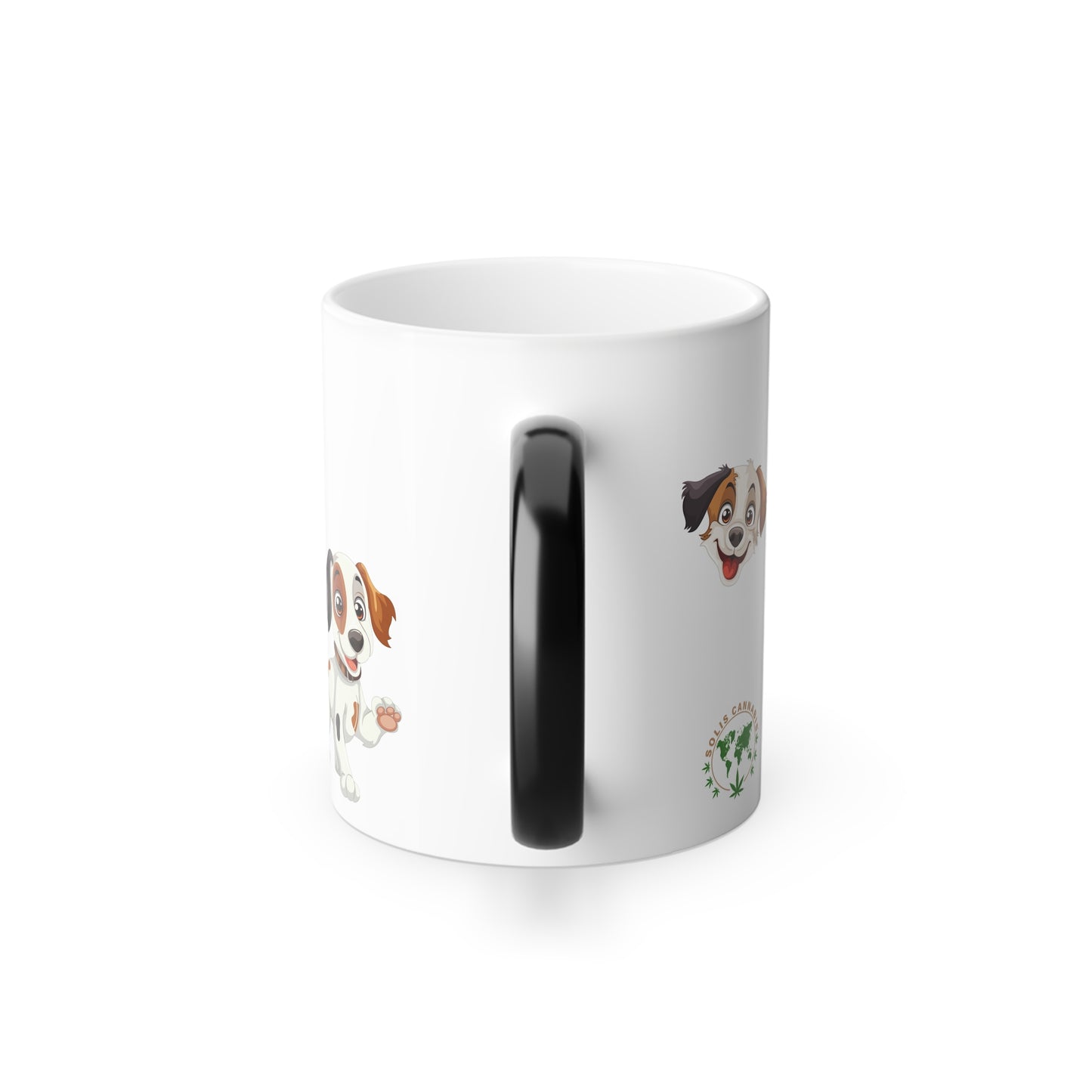 Solis Cannabis T-Shirts, Mugs & More! Puppy Color Morphing Mug