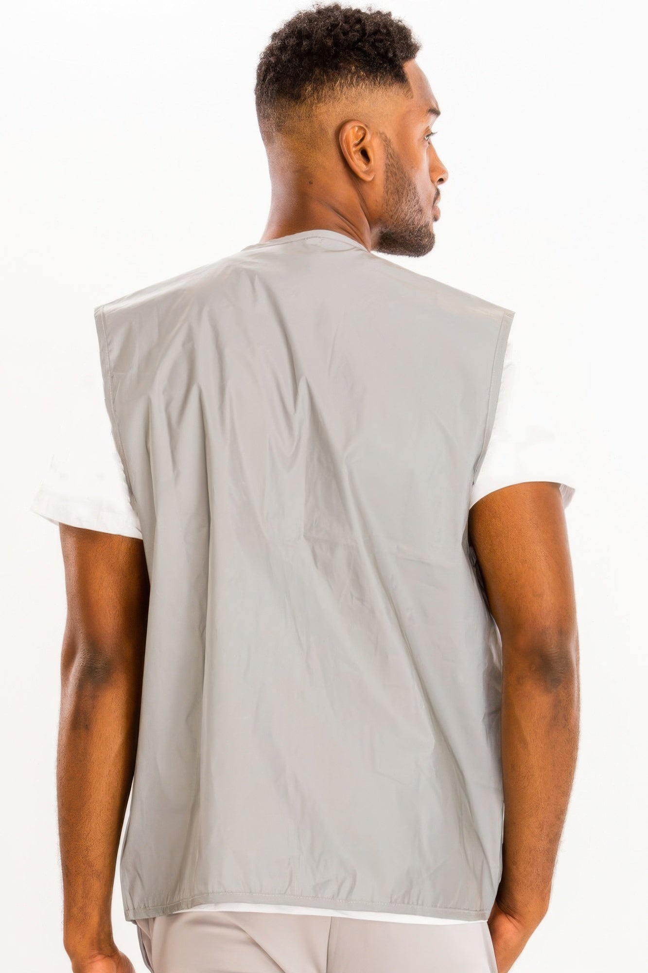 Reflective Utility Vest Grey 3
