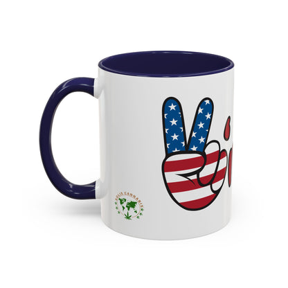 Coffee Mug - America Patriotic Design (11oz)