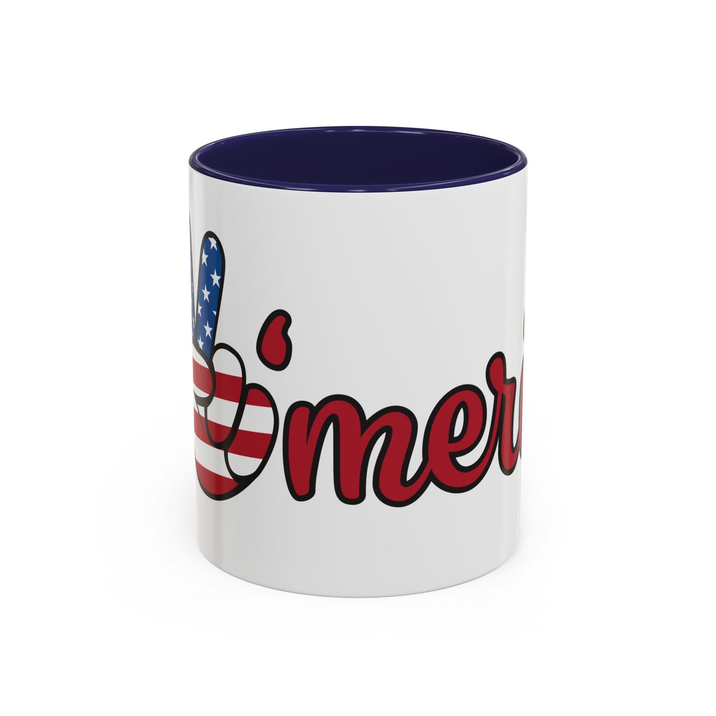 Coffee Mug - America Patriotic Design (11oz)