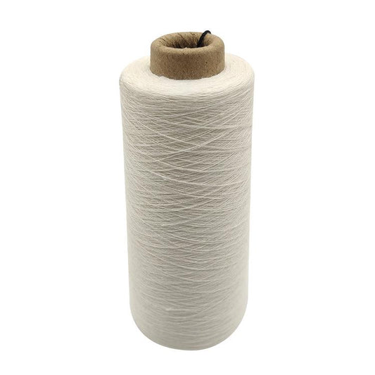 3/48NM semi bleached hemp clothing knitted baby romper knit headband linen yarn