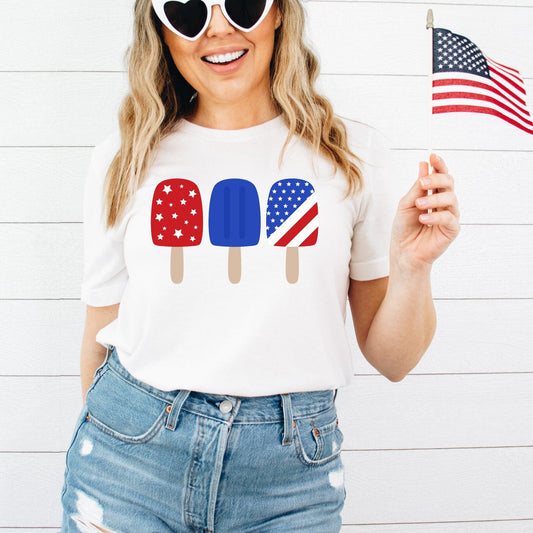 4Th Of July Popsicle T-shirt