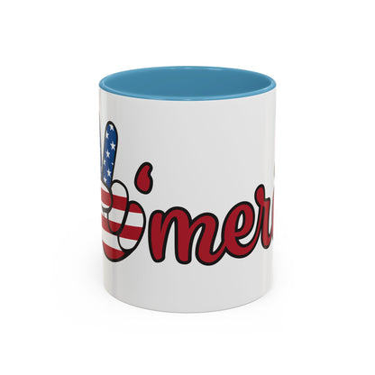 Coffee Mug - America Patriotic Design (11oz)