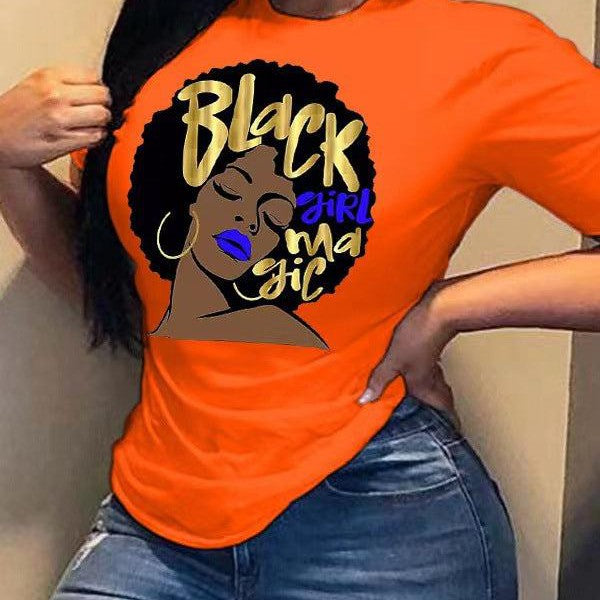 Black Girl Magic T-Shirt Graphic Print