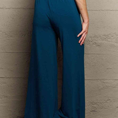 Culture Code My Best Wish Full Size High Waisted Palazzo Pants