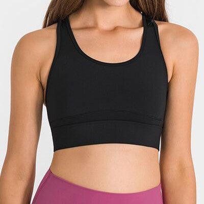 Double Take Round Neck Racerback Cropped Tank