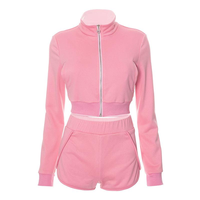 Fall Clothing Pink Hoodies Match Sweat Pant Women Designer Joggers Two Piece Casual Set