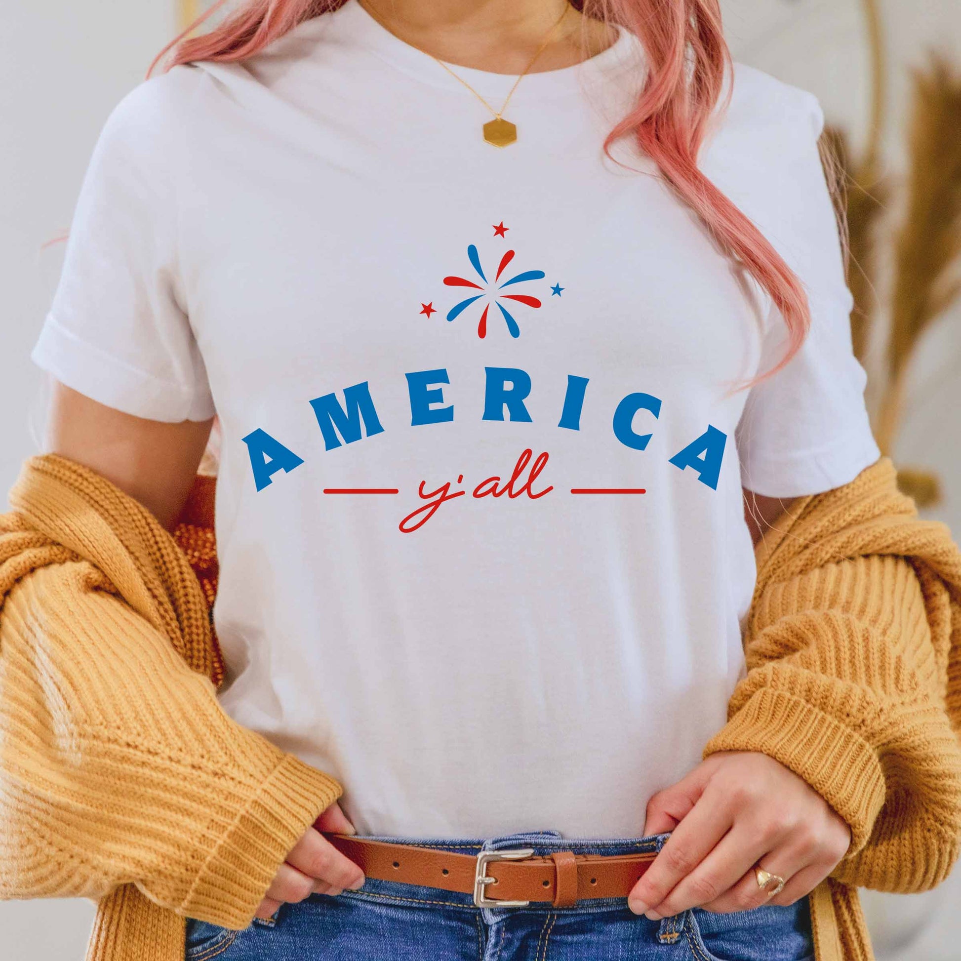 Fourth of July Graphic T-shirt
