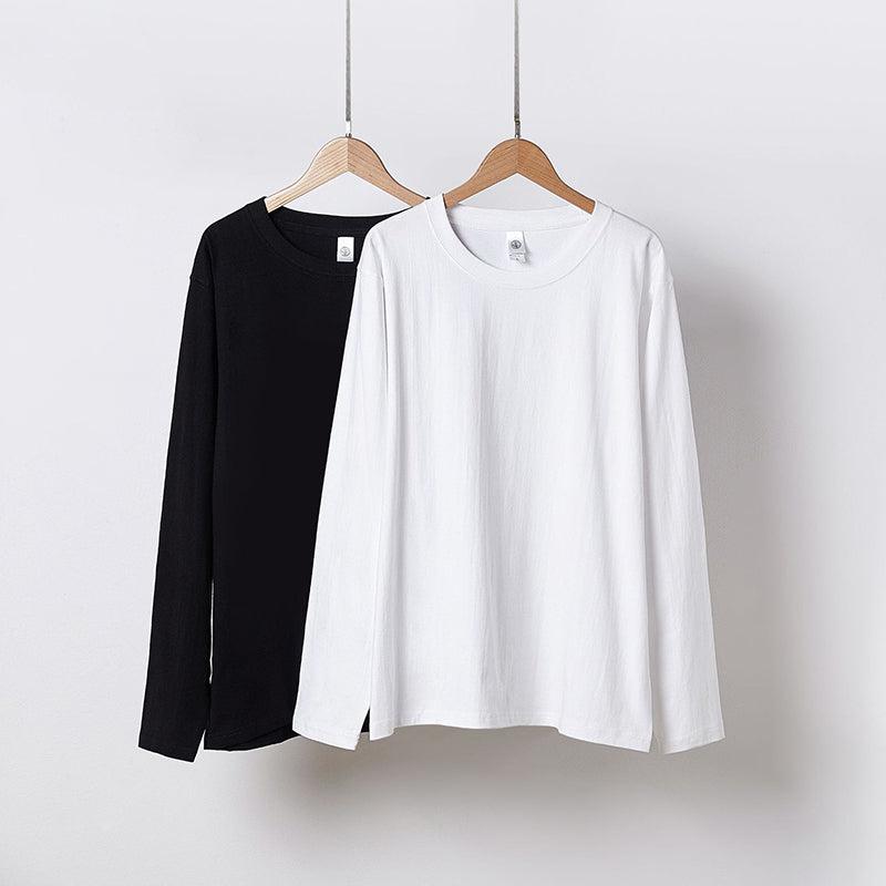 Full Sleeve Blank Casual Label Plain T-Shirt