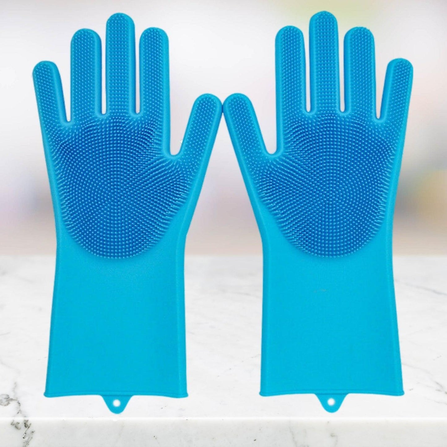 Glove Brush Washing Gloves Silicone kitchen Cleaning Scrubbing Glove