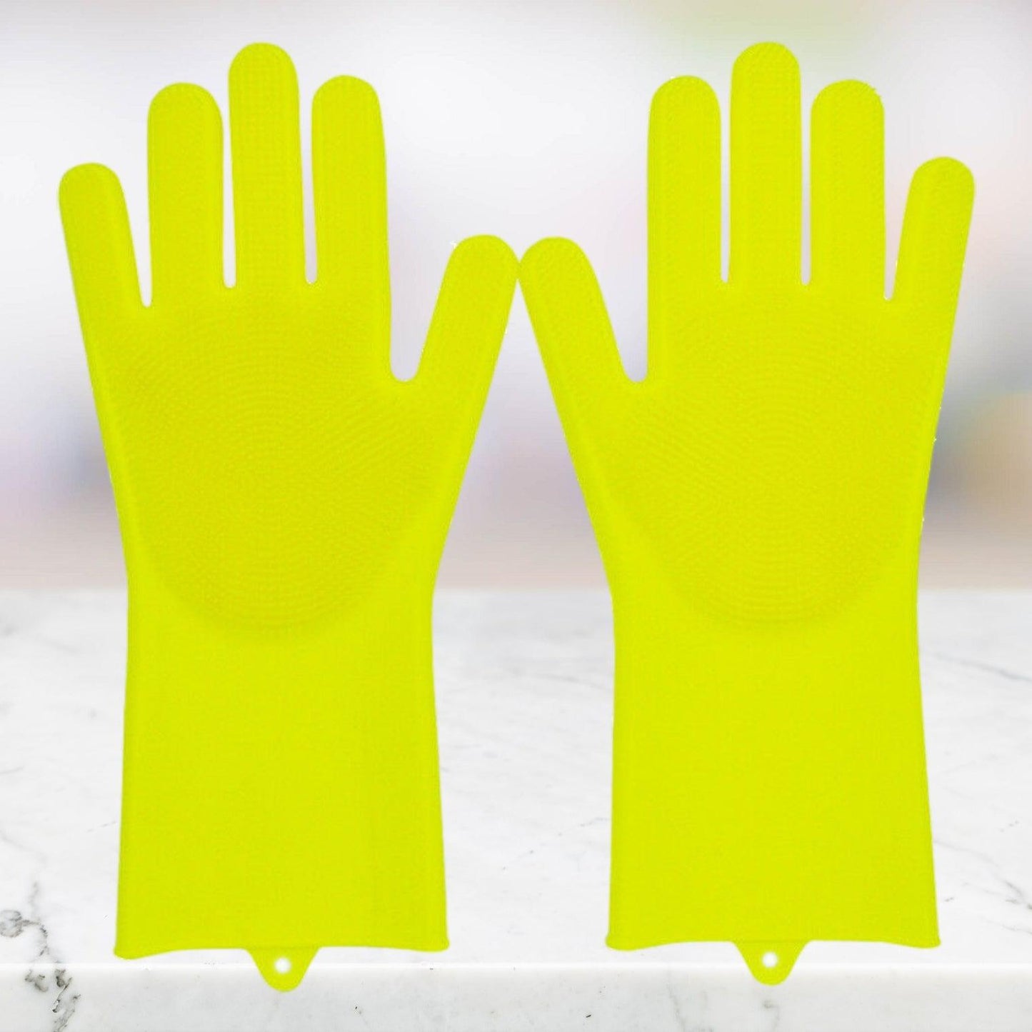 Glove Brush Washing Gloves Silicone kitchen Cleaning Scrubbing Glove