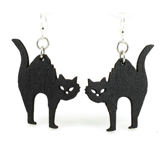 Halloween Cat Earrings # 1247