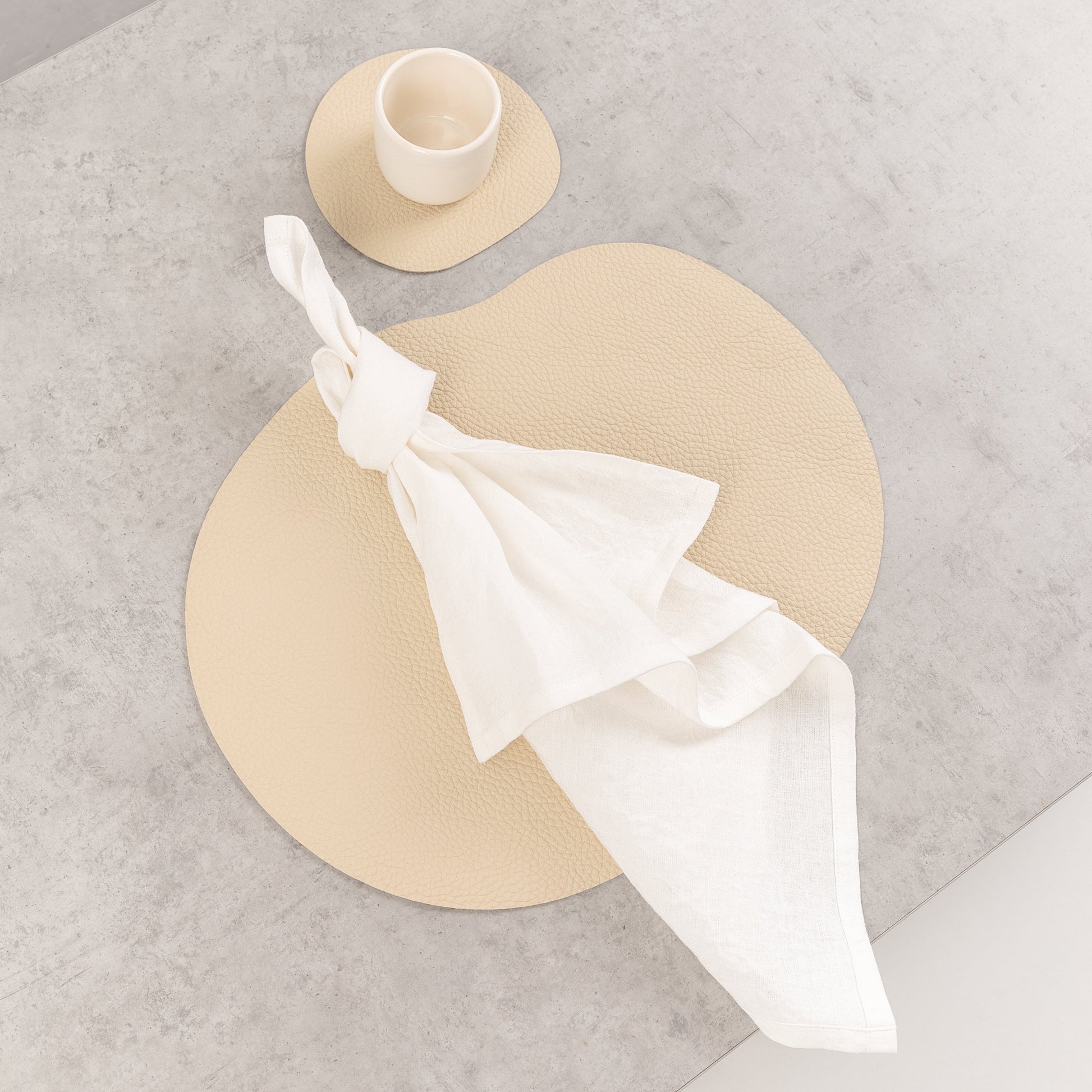 Hemp napkins, set of 2 | off white