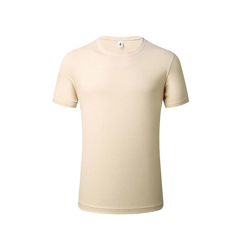 High Quality Men Solid Color T-Shirts 100% Combed Cotton