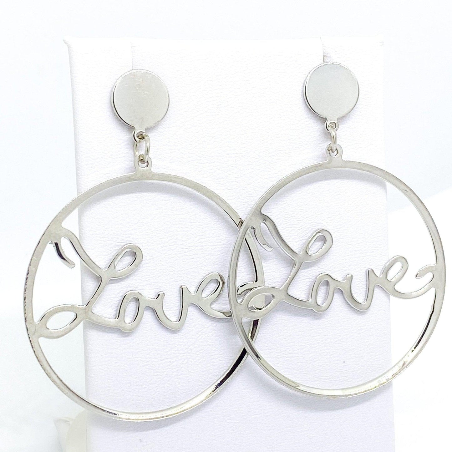 Hoops - Love Earrings
