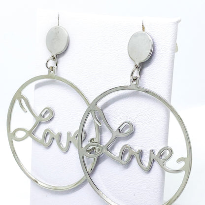 Hoops - Love Earrings