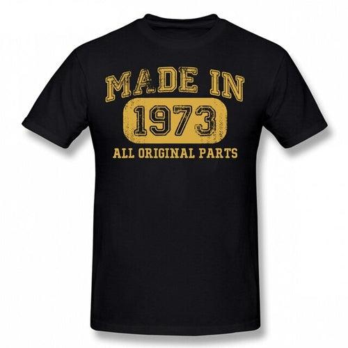 Made In 1973 Graphics T Shirts