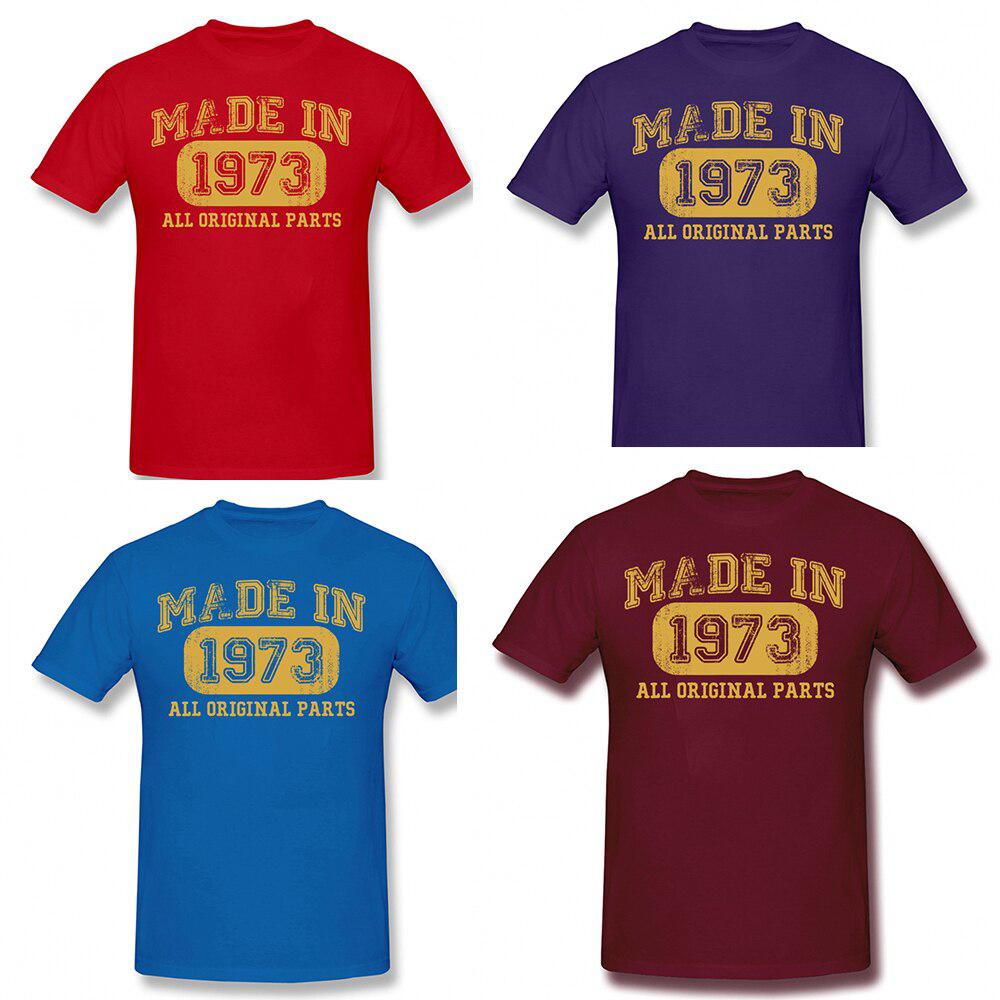 Made In 1973 Graphics T Shirts