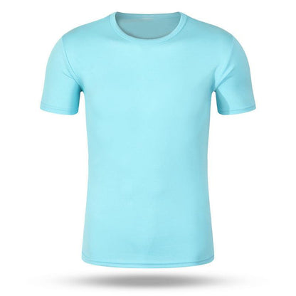 Men's Dry Moisture Wicking Active Athletic Performance Crew T-Shirt