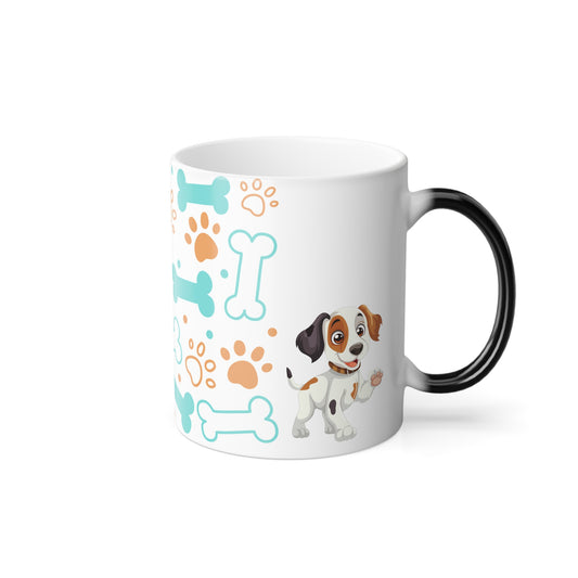 Solis Cannabis T-Shirts, Mugs & More! Puppy Color Morphing Mug