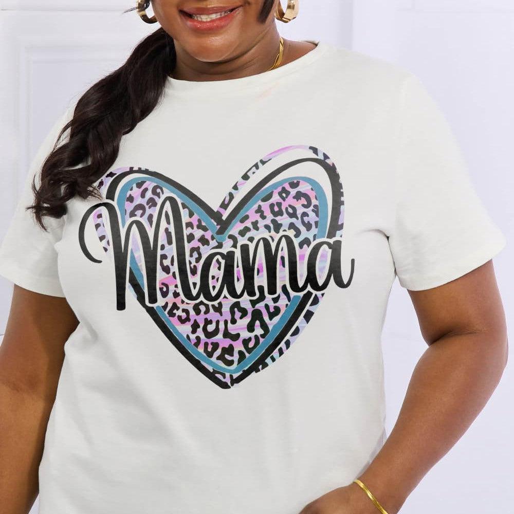 Simply Love Full Size MAMA Graphic Cotton Tee