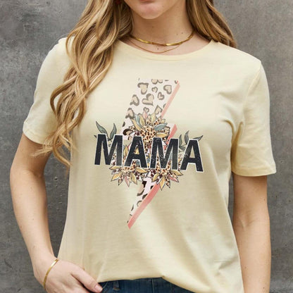 Simply Love Full Size MAMA Graphic Cotton Tee