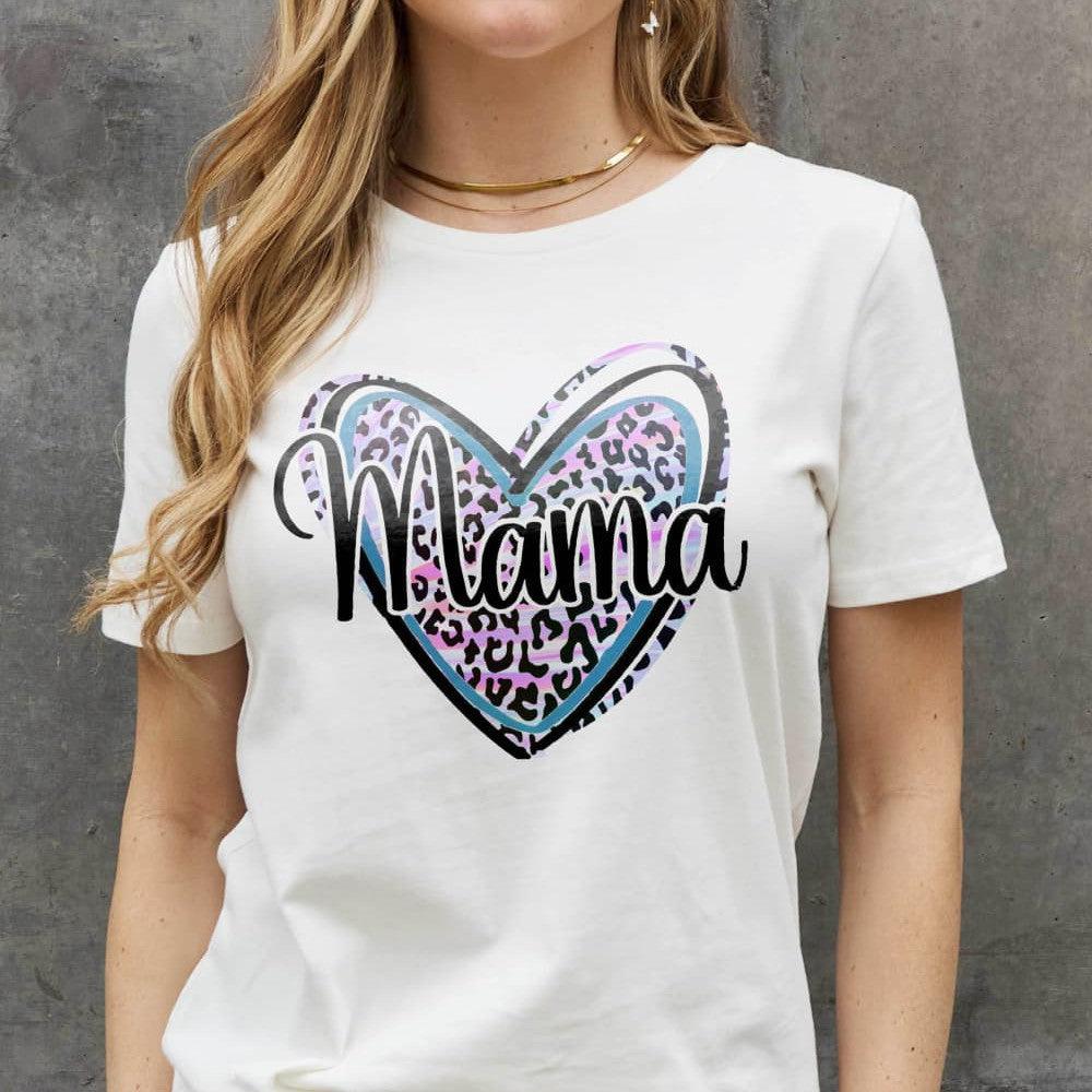 Simply Love Full Size MAMA Graphic Cotton Tee