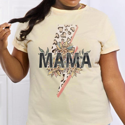 Simply Love Full Size MAMA Graphic Cotton Tee