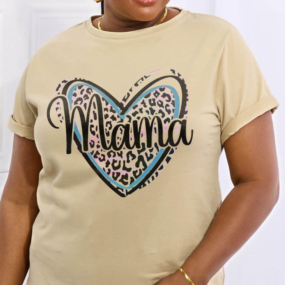 Simply Love Full Size MAMA Graphic Cotton Tee