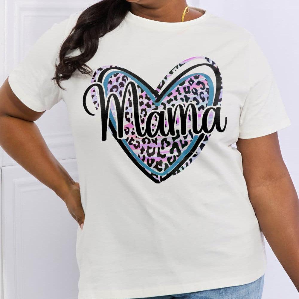 Simply Love Full Size MAMA Graphic Cotton Tee