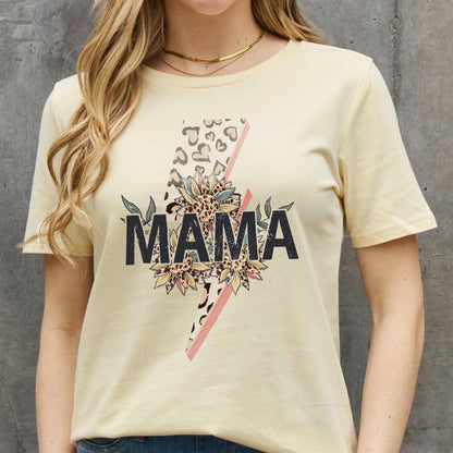 Simply Love Full Size MAMA Graphic Cotton Tee