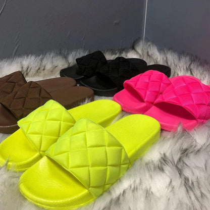 Slippers Slides And Bag Set Fashion Outdoor PVC Slides Slippers And Handbags