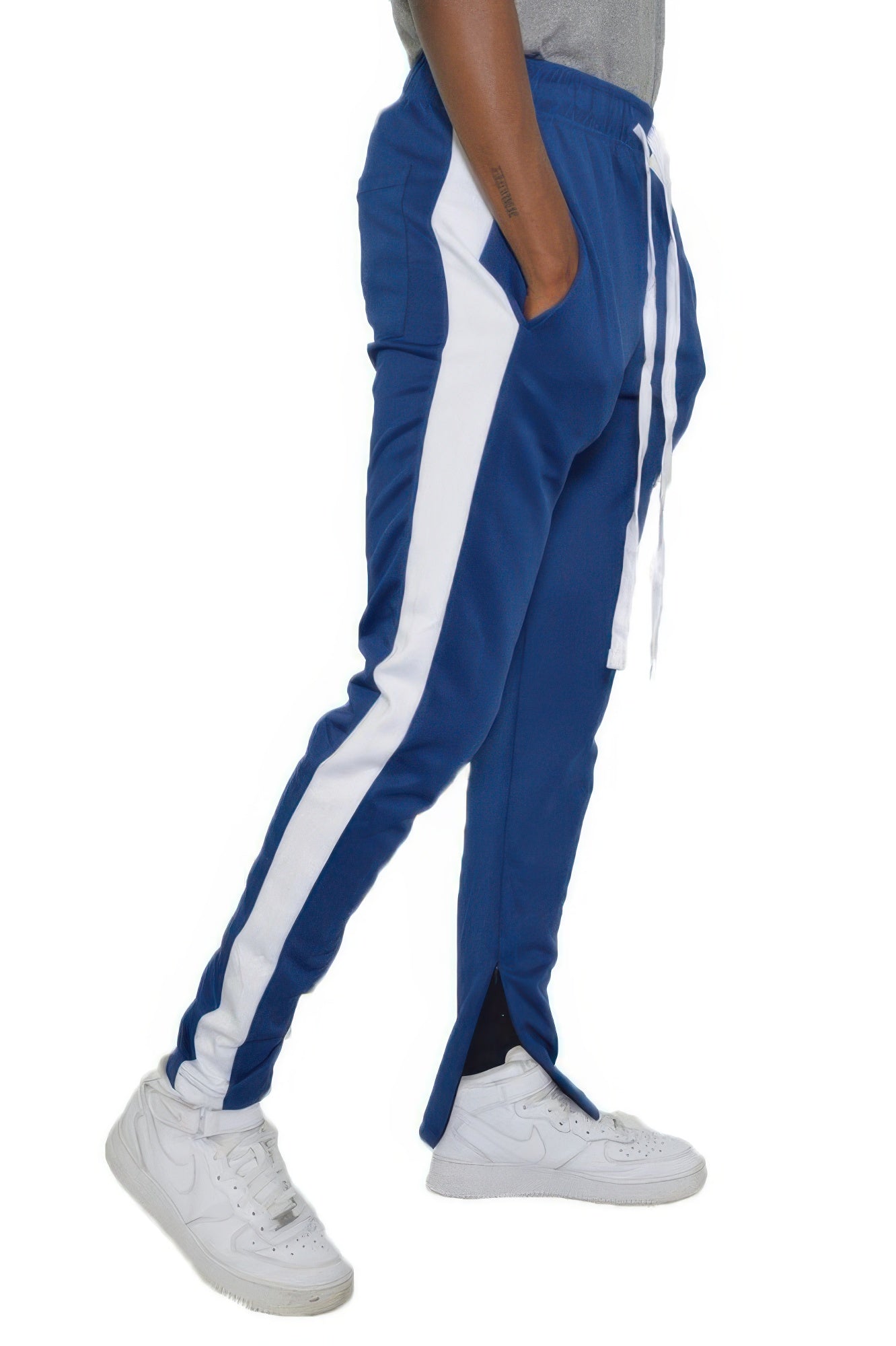 Slim Fit Single Stripe Track Pant