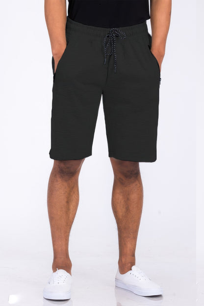 Cotton Blend Lounge Sweat Shorts