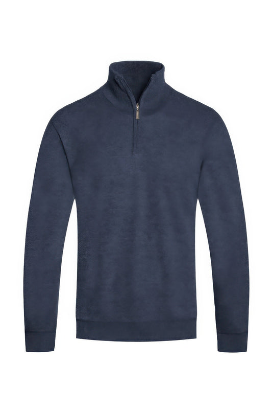 Men's Knit Quarter Zip Sweater