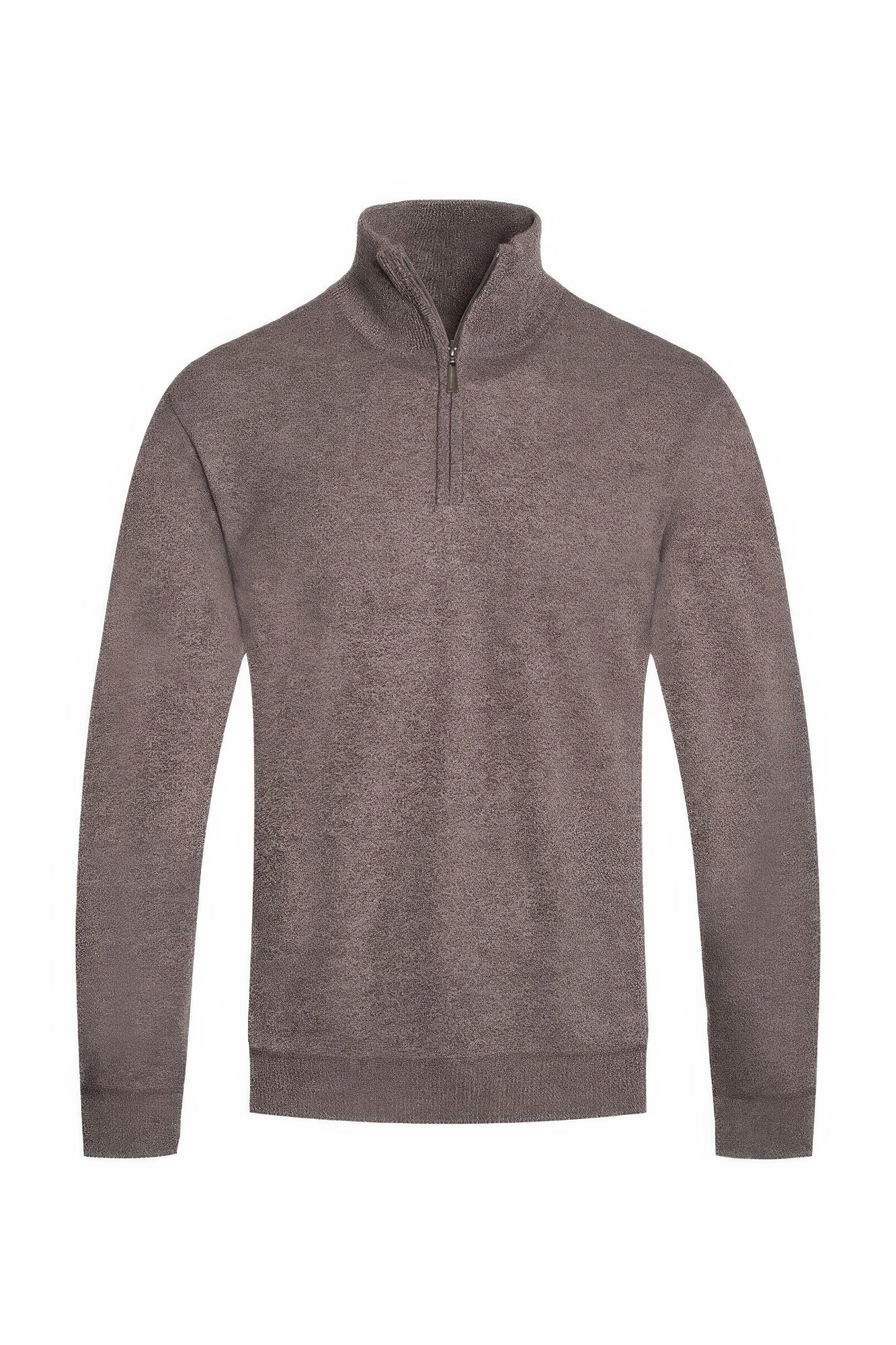 Men's Knit Quarter Zip Sweater