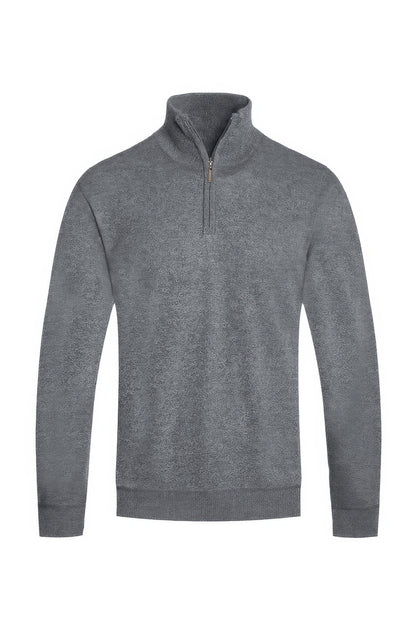 Men's Knit Quarter Zip Sweater