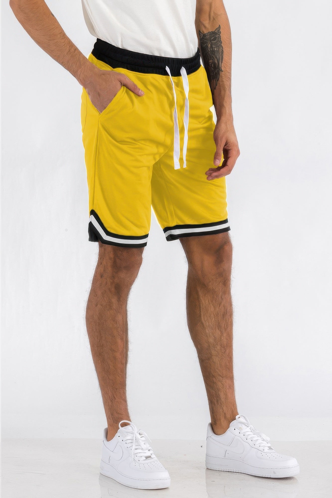 Solid Athletic Basketball Sports Shorts