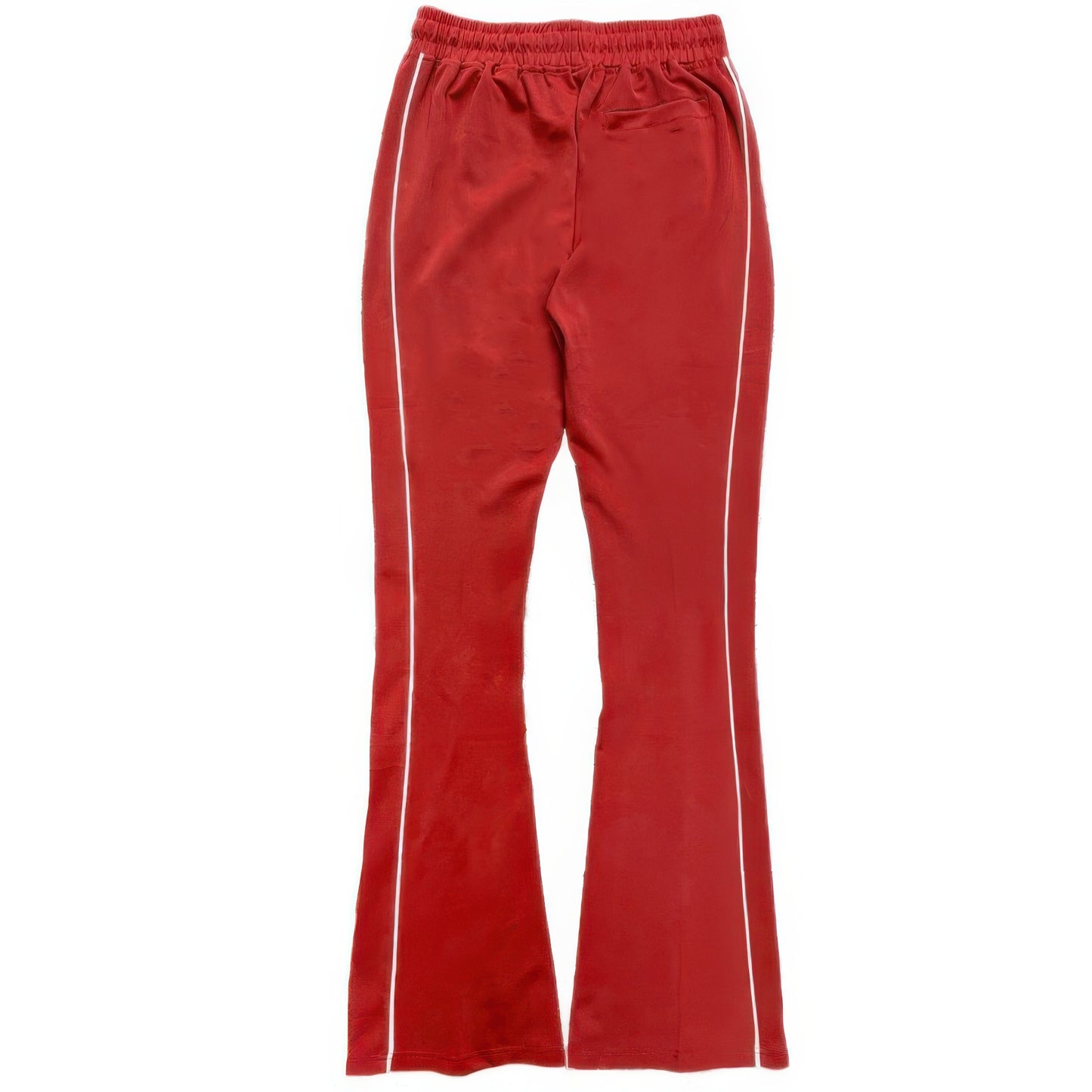 Men's Side Pipe Stacked Flare Pants