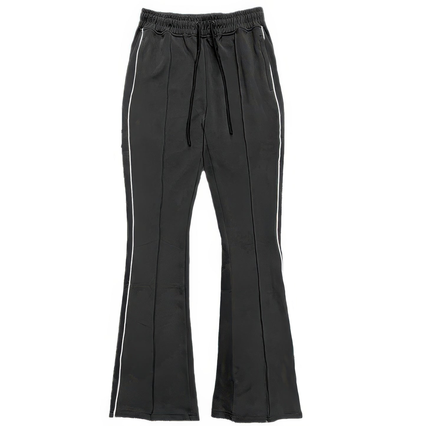 Men's Side Pipe Stacked Flare Pants