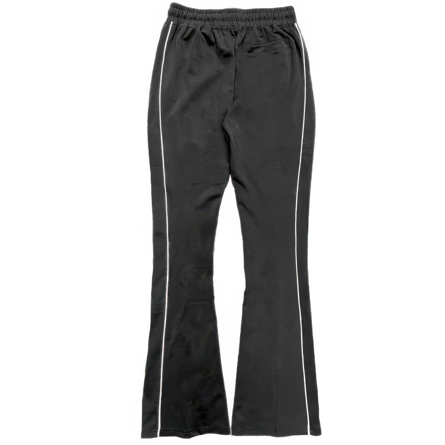 Men's Side Pipe Stacked Flare Pants