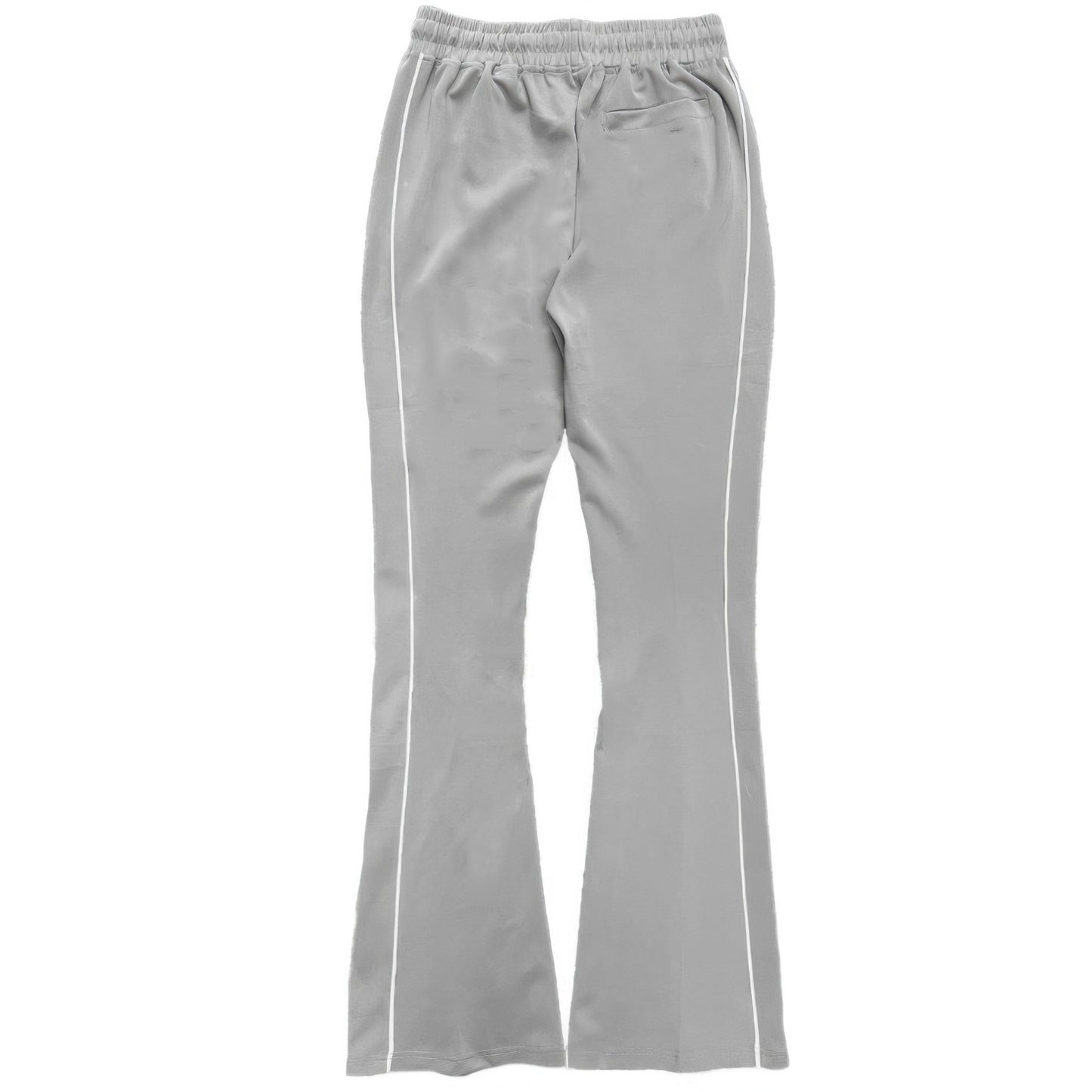 Men's Side Pipe Stacked Flare Pants