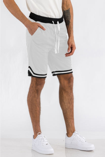 Solid Athletic Basketball Sports Shorts