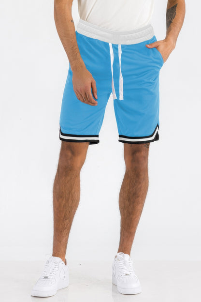 Solid Athletic Basketball Sports Shorts