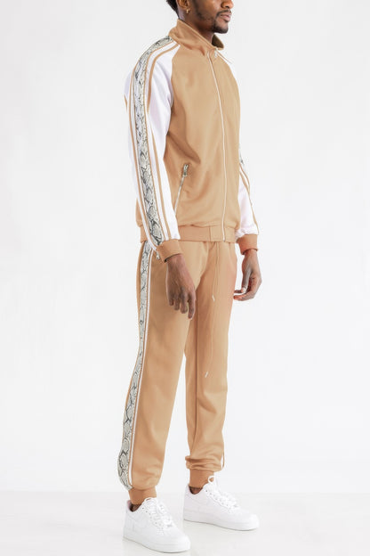 Snake Stripe Track Suit