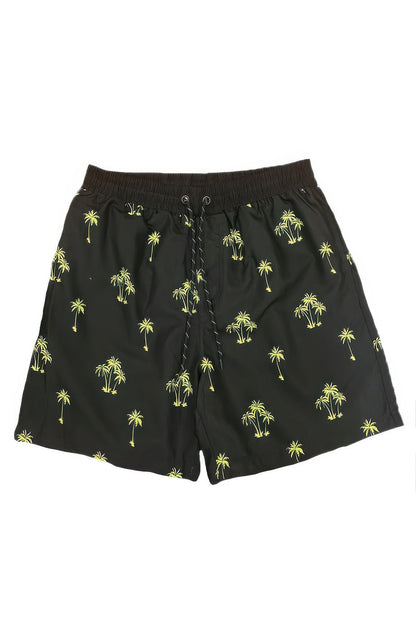 Palm Tree Print Swim Shorts